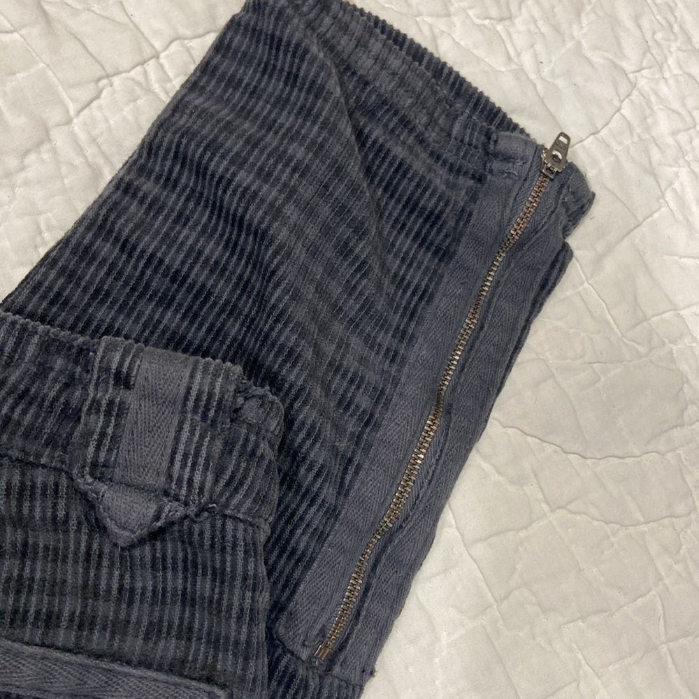 We The Free The London Calling Low Rise Tapered Leg Corduroy Plaid Pants sz26 - Picture 6 of 14